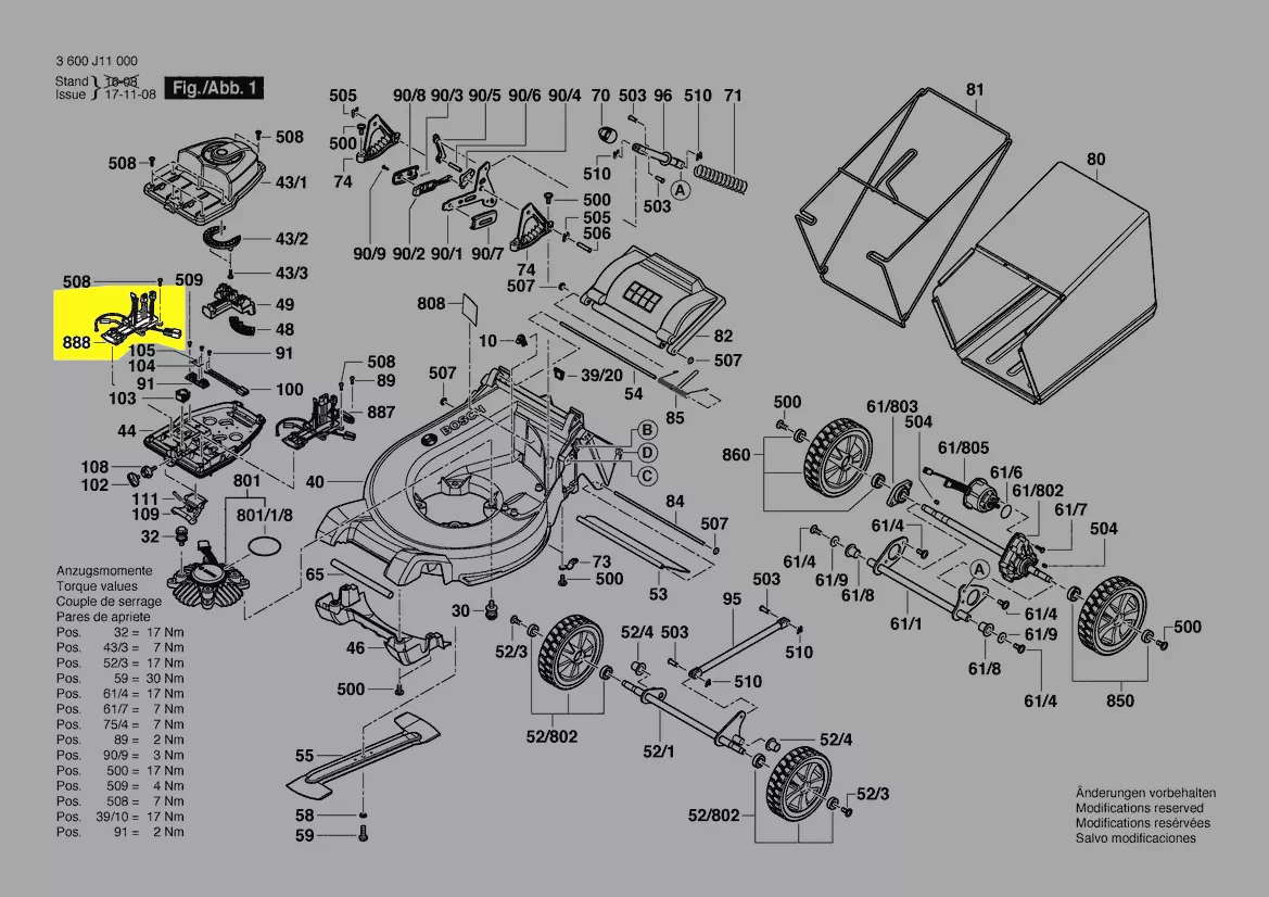 module électronique réf. F 016 104 470 Bosch